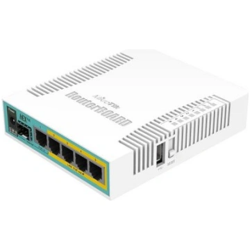 Mikrotik hEX PoE wired router White MKR