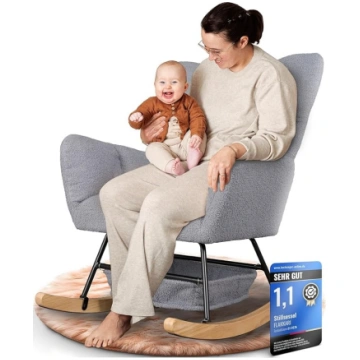 FLAKKARI® Nursing Chair, Rocking Chair, Padded [Ex