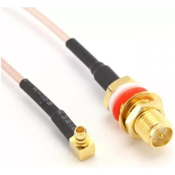 Câble pigtail MMCX Male / RPSMA Female 25cm OEM