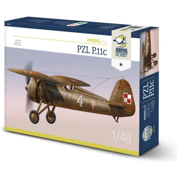 PZL P.11c Model Kit Arma Hobby