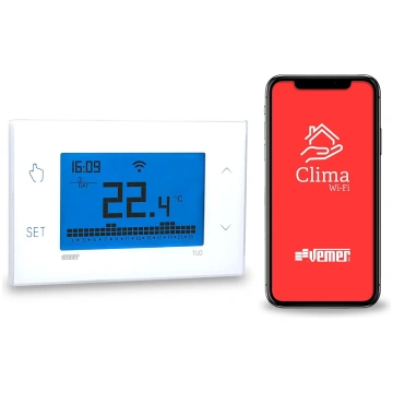 Vemer VE785700 TUO WIFI LITE - WiFi sienas hronote