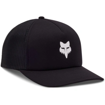 FOX LADY BOUNDARY BLACK/WHITE CAP WITH VISOR