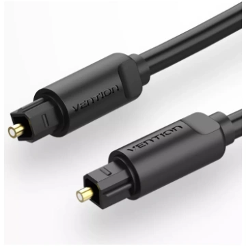 Vention optiskais audio kabelis 1.5M melns TOSLINK