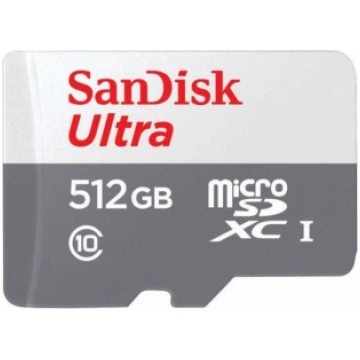 Atmiņas karte SanDisk Ultra microSDXC 512GB + Adap