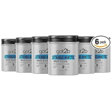 got2b Strand Matte Paste (100 ml), matu veidošanas