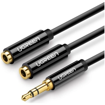 Kabelis Ugreen cable 3.5 mm headphone splitter min