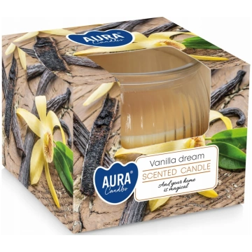 Aromātiskā svece Vanilla Dream Aura sn69-349