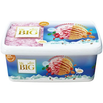 SALDĒJUMS MR. BIG BRŪKLEŅU UN KARAMEĻU KRĒJUMA SAL