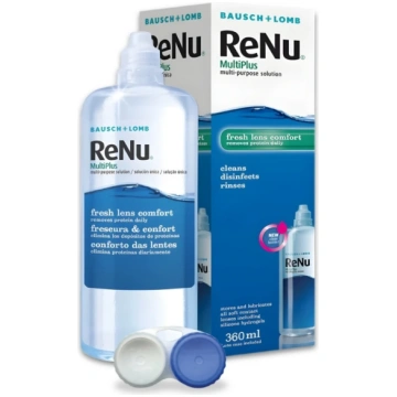Renu MultiPlus šķīdums kontaktlēcām, 360 ml