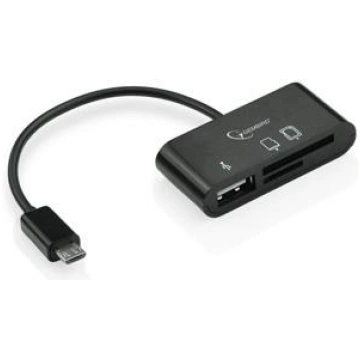 Micro USB atmiņas karšu lasītājs MicroSD/SD/USB Ge