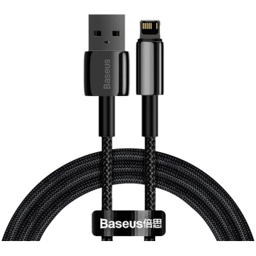 Data and Charging Cable USB-A - Lightning Baseus T