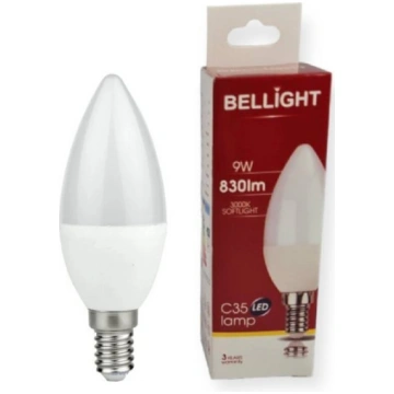 Spuldze LED 9W E14 3000 K (830 Lumen) 590308981128