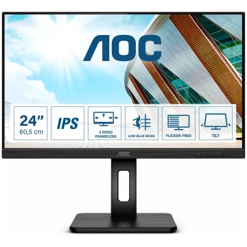 Monitors AOC P2 Q24P2Q 23.8" Quad HD LED 2560 x 14