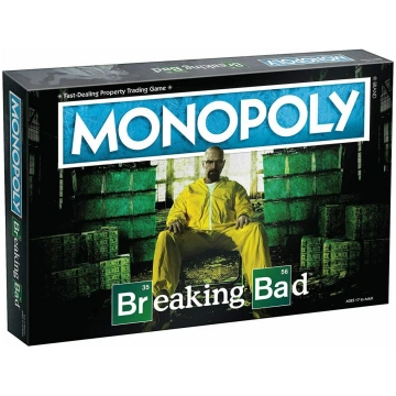 MONOPOLY galda spēle Breaking Bad, EN, WM01831-EN1