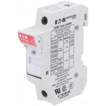 Fuse holder | 10.3x38mm | for DIN rail mounting | 