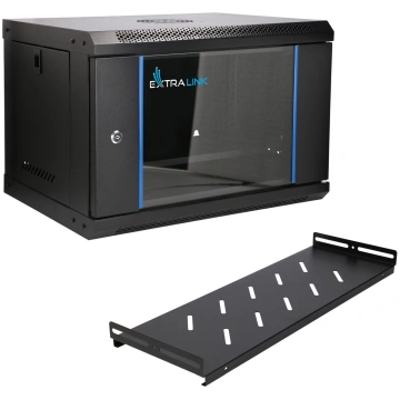 EXTRALINK LITE 6U 530X400 WALL-MOUNTED RACKMOUNT C