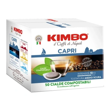 50 Cialde Kimbo Miscela Espresso Capri