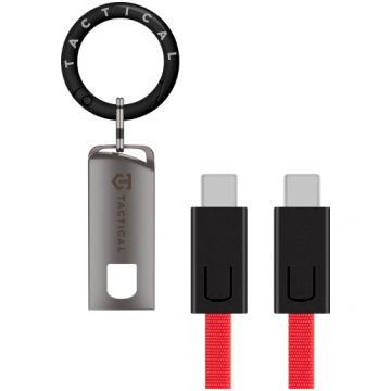 Tactical OODA Loop USB-C/USB-C Kabelis / sarkans T