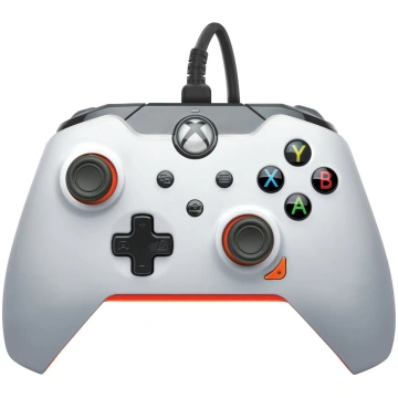 Wired Controller - Atomic White (weis/orange fur X