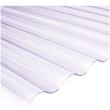 PVC viļņotā jumta loksne 76/18 0.8x900x2000 caursp