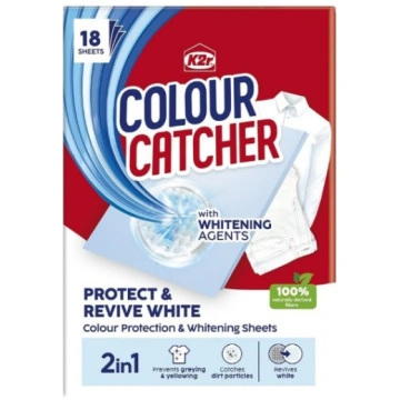 K2R Colour Catcher + Revive White veļas salvetes, 