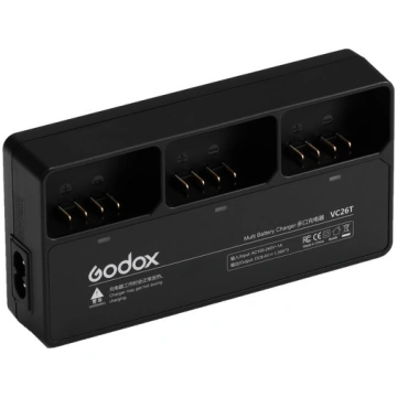 Akumulatora lādētājs, GODOX, Godox VC26T Multi-Bat