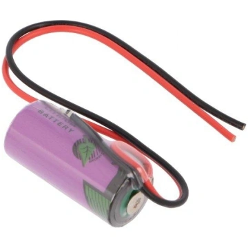 Battery: lithium (LTC); 2/3AA,2/3R6; 3.6V; 1500mAh