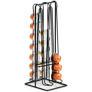 Nespresso kapsulu turētājs metāla melns 30 cm Orio