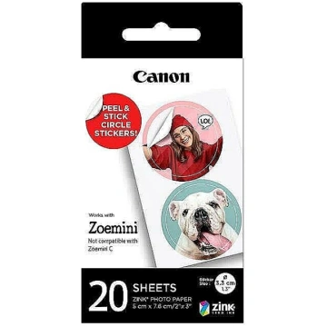 Fotopapīrs, CANON, Canon ZP-2030-2C ZINK 2x3" Circ