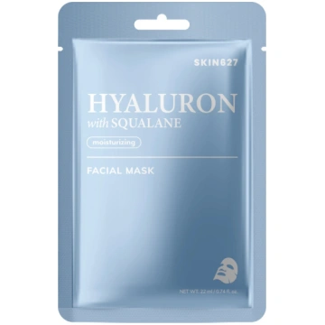 SKIN627_ Hialurona un skvalāna sejas maska 22 ml
