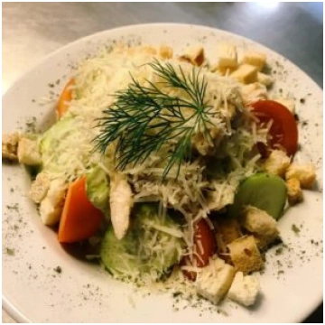 Siera salāti ar šķiņķi (porc .1/1)