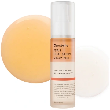 Genabelle PDRN Dual Glow Serum Mist divfāžu mirdzu