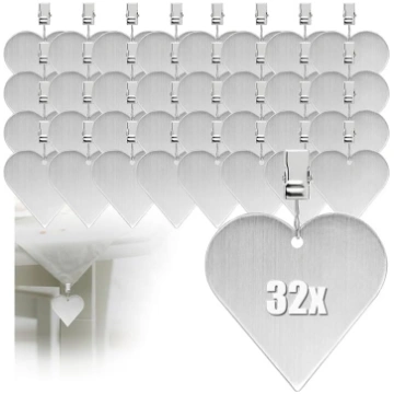 com-four® 32 x galdautu atsvari no nerūsējošā tēra