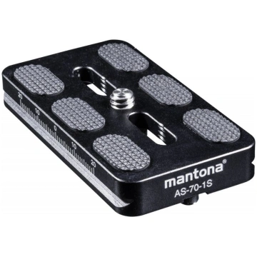 mantona AS-70-1S Quick Release Plate ( 21463 10214