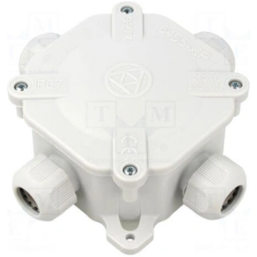 Enclosure: junction box | X: 80mm | Y: 80mm | Z: 4