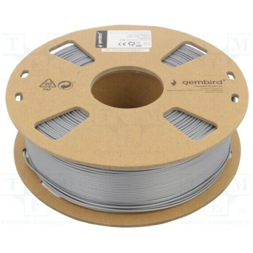 Filament Gembird PLA-plus Silver | 1,75mm | 1kg | 