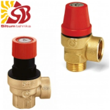 CALEFFI Drošības vārsts 1/2"F 2 bar 513420