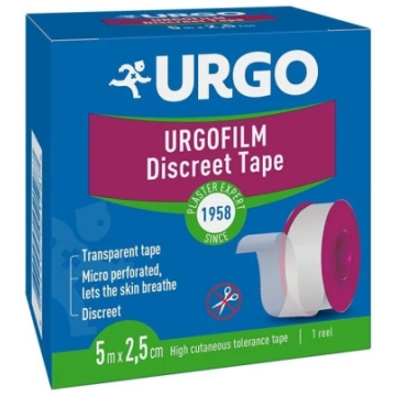 URGO Film lentveida plāksteris 2,5cm x 5m N1