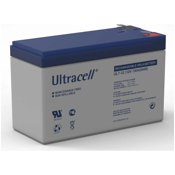 AGM ULTRACELL UL 12V 7Ah UL7-12 akumulators