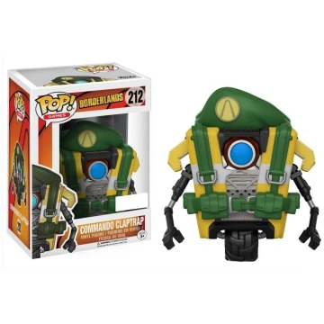 POP! FUNKO 212 COMMANDO CLAPTRAP BORDERLANDS (4559