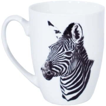 KETLER Krūze keramiska 350ml, Zebra