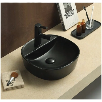 Izlietne Mexen Zita, 40 cm, Black mat