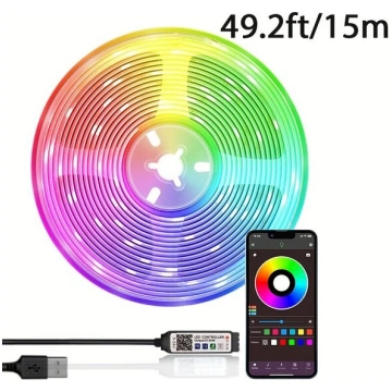 LED lente ar Bluetooth, 15 m Nav norādīts