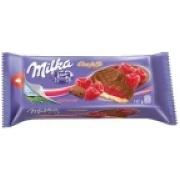 Cepumi ar aveņu marmelādi, Milka Jaffa Raspberry, 
