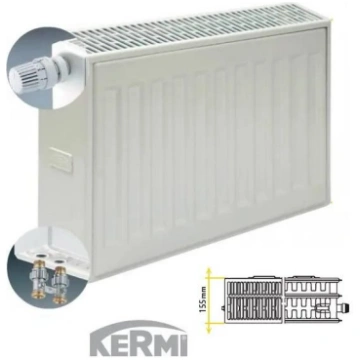 Kermi radiators apakšas pieslēgums KV33-500*800
