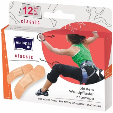 MATOPAT Plāksteri Classic 12gb. 62355