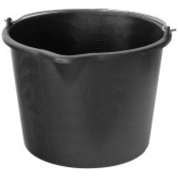 Plastmasas spainis 16L ar snīpi, melns 603725