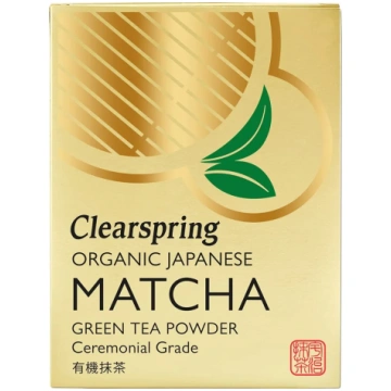 Clearspring BIO Japānas zaļā matča (matcha) tēja c