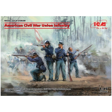 ICM - American Civil War Union Infantry, 1/35, 350
