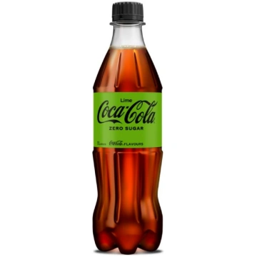 Gāzēts dzēriens COCA COLA Zero, Lime, PET, 0.5l (D